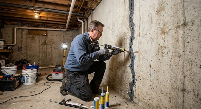 Basement Crack Repair in Sebring, FL