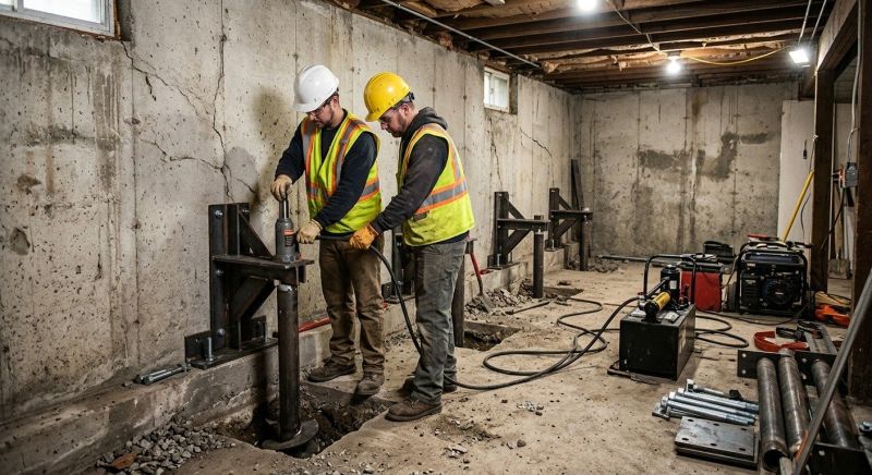 Basement Stabilization in Sebring, FL