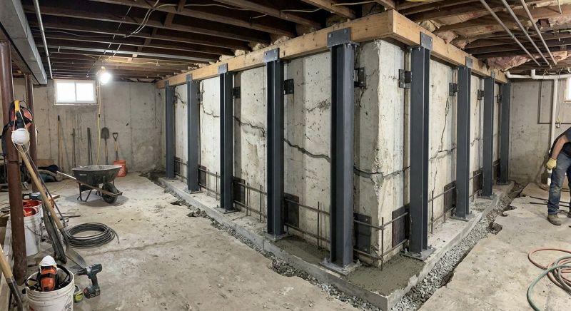 Basement Stabilization in Sebring, FL