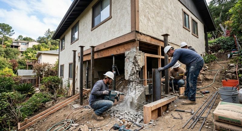 Concrete Foundation Repair in Frostproof, FL