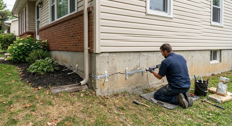 Cracked Foundation Repair in Lake Placid, FL