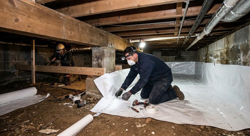 Crawl Space Leveling in Sebring, FL