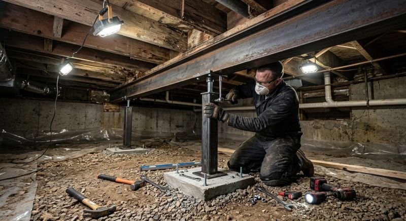 Crawlspace Structural Repair in Sebring, FL