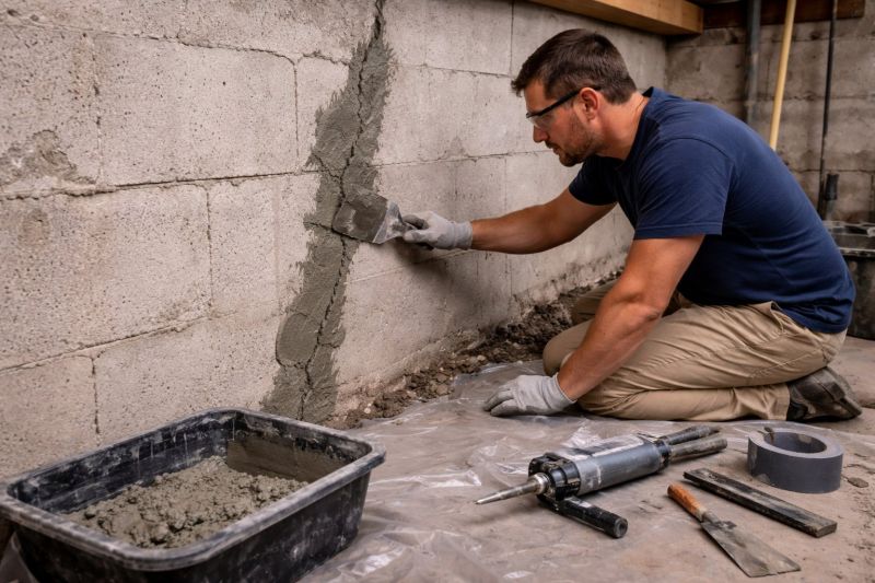 Foundation Crack Repair in Highlands County, FL