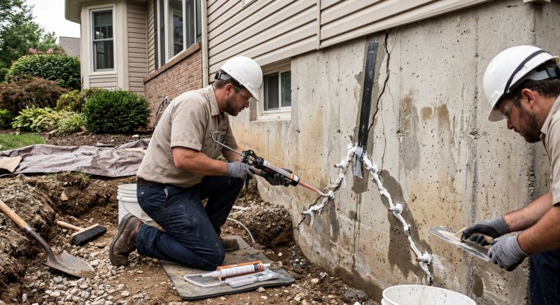 Foundation Crack Sealing in Sebring, FL