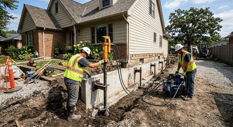 Foundation Stabilizing in Sebring, FL
