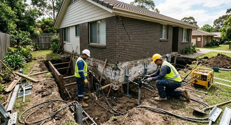 Foundation Stabilizing in Sebring, FL