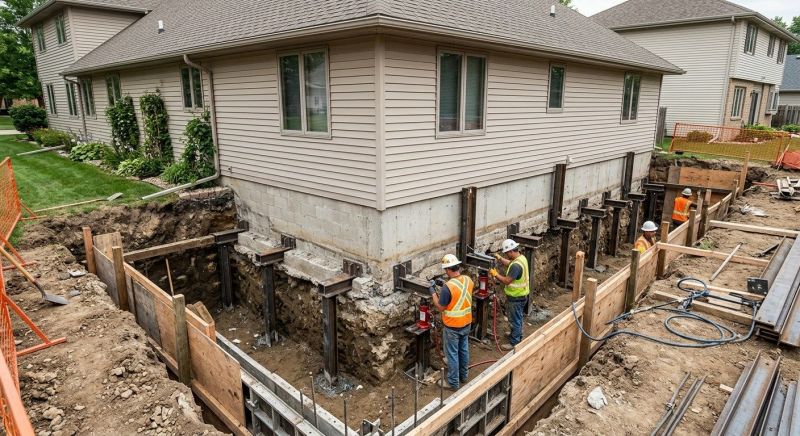 Foundation Underpinning in Sebring, FL