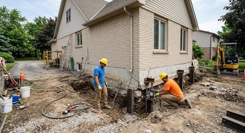 Helical Piers Installation in Sebring, FL