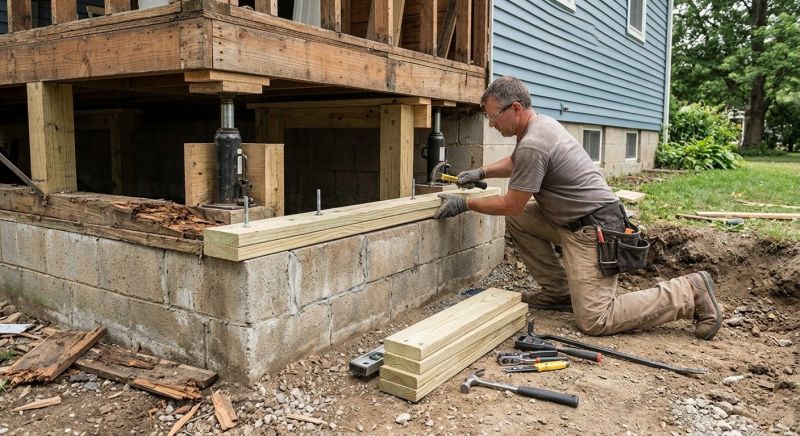 House Foundation Repair in Lake Placid, FL