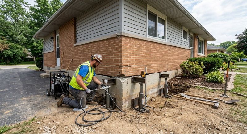 Sinking Foundation Lifting in Sebring, FL