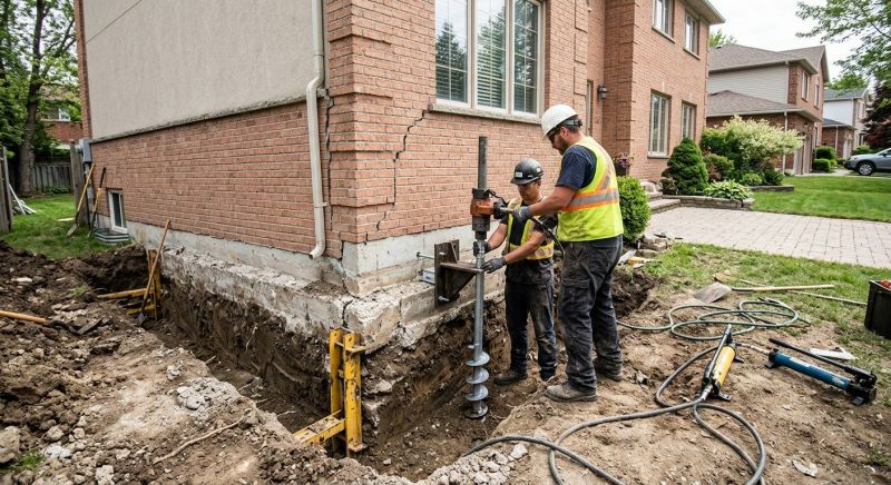 Sinking Foundation Repair in Frostproof, FL