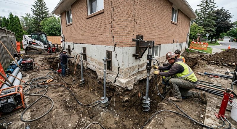 Sinking Foundation Repair in Highlands County, FL