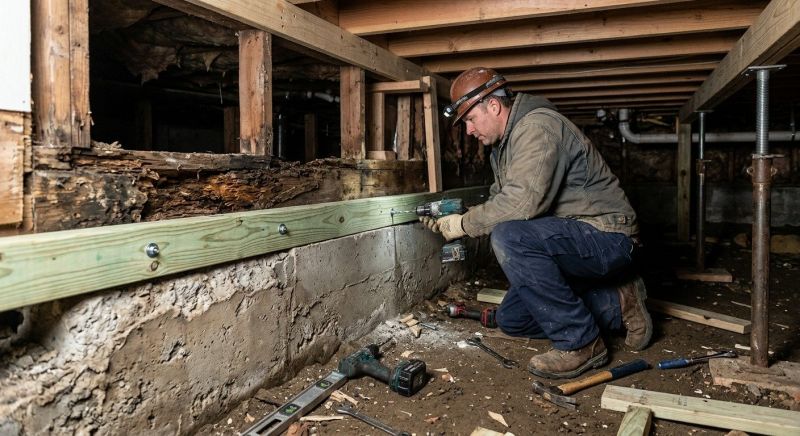Sinking Foundation Repair in Sebring, FL
