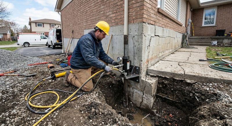 Sinking Foundation Repair in Sebring, FL