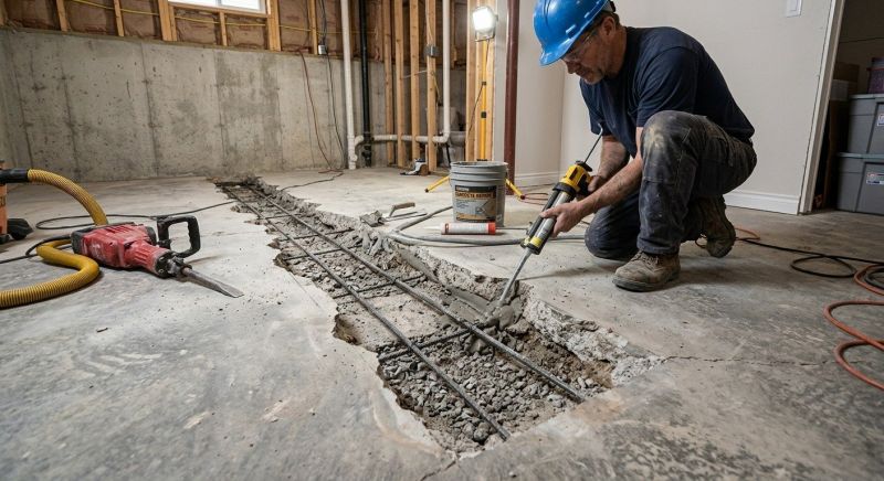 Slab Foundation Repair in Sebring, FL