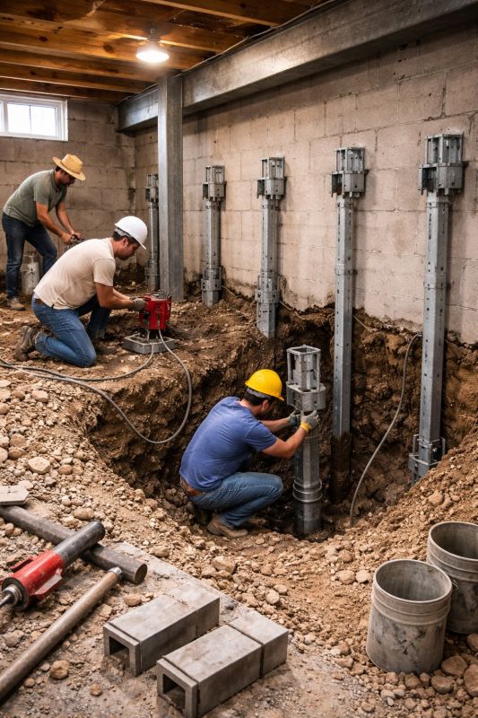 Structural Underpinning in Sebring, FL